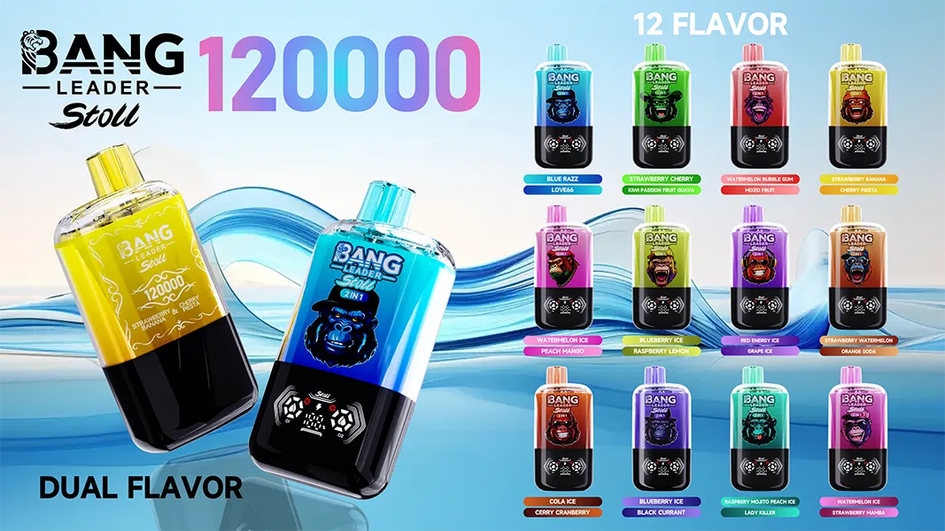 BANG Leader 120K 2-in-1 使い捨てベイプ 本体 - VapeJP Shop
