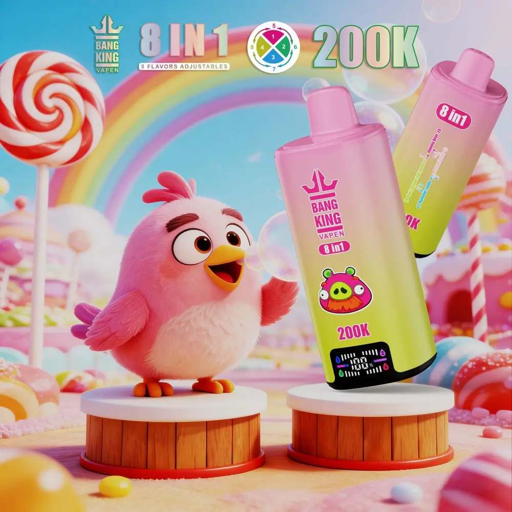 Bang King 200K 8-in-1 使い捨てベイプ